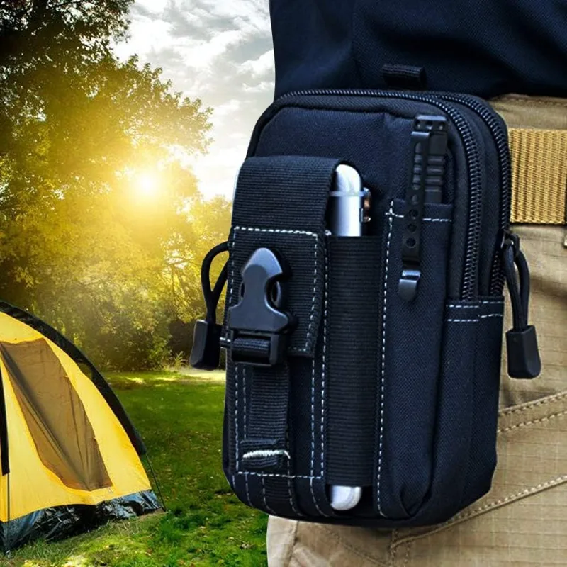 Hunting Outdoor - Tactical Molle Belt Pouch Military Waist