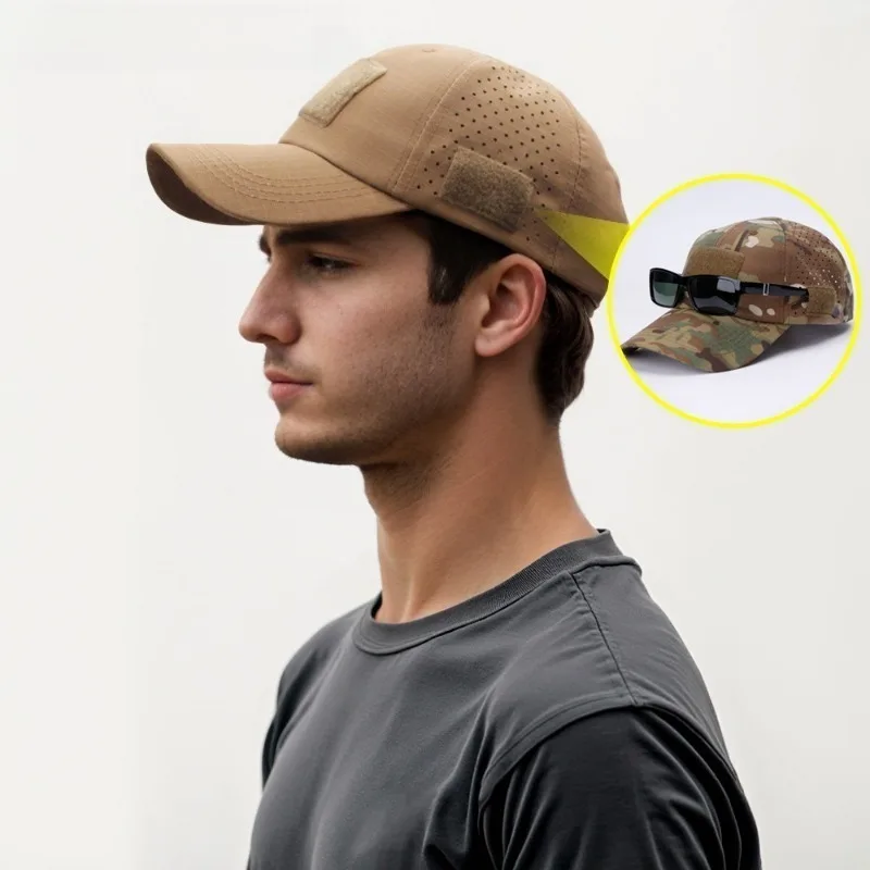Outdoor Hunting News - New Men Camouflage Baseball Cap Breathable