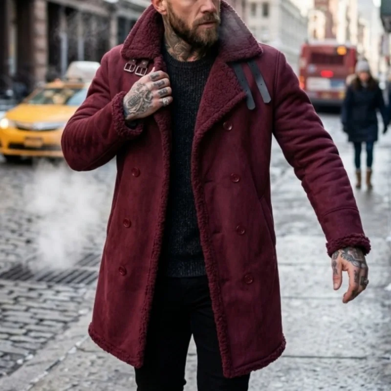 Outdoor Hunting News - New Arrival Men’s Fleece-Lined Jacket Streetwear