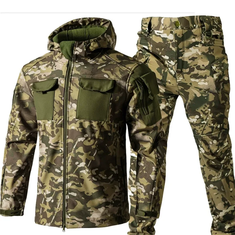 Outdoor Hunting Coat - Winter Outdoor Thermal Soft Shell Jacket