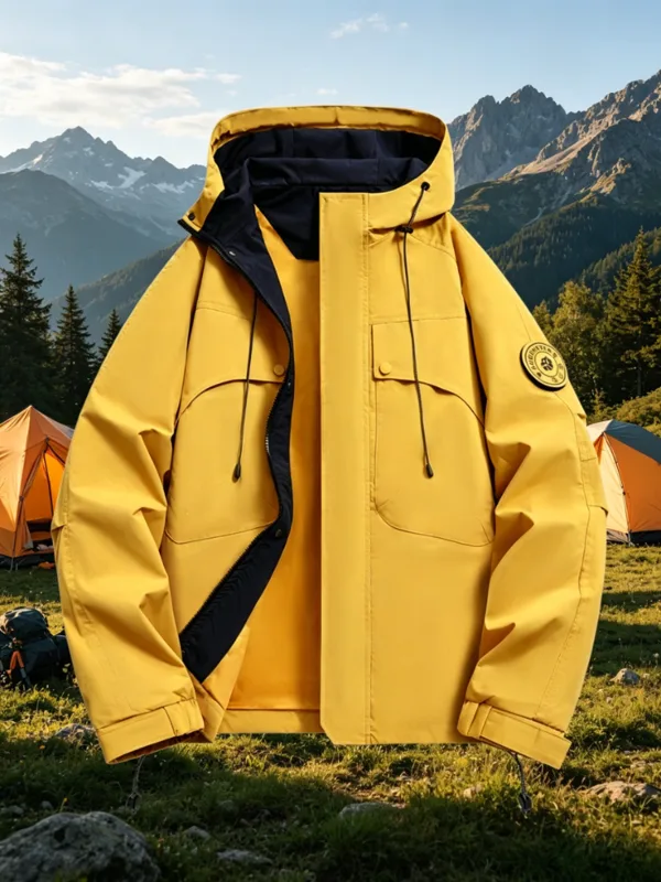 Hunting Outdoor Shop - Autumn Waterproof Hiking Jacket Male Hooded