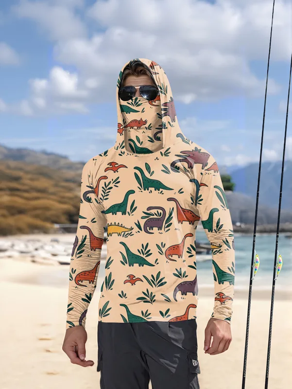 Hunting Outdoor - Fishing hooded sweatshirt for men long-sleeved