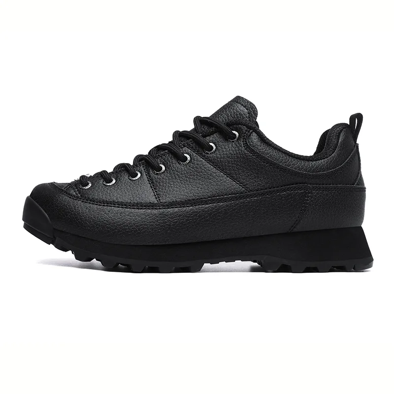 Hunting Outdoor Brand - Trendy Leather Shoes Hiking Men Walking