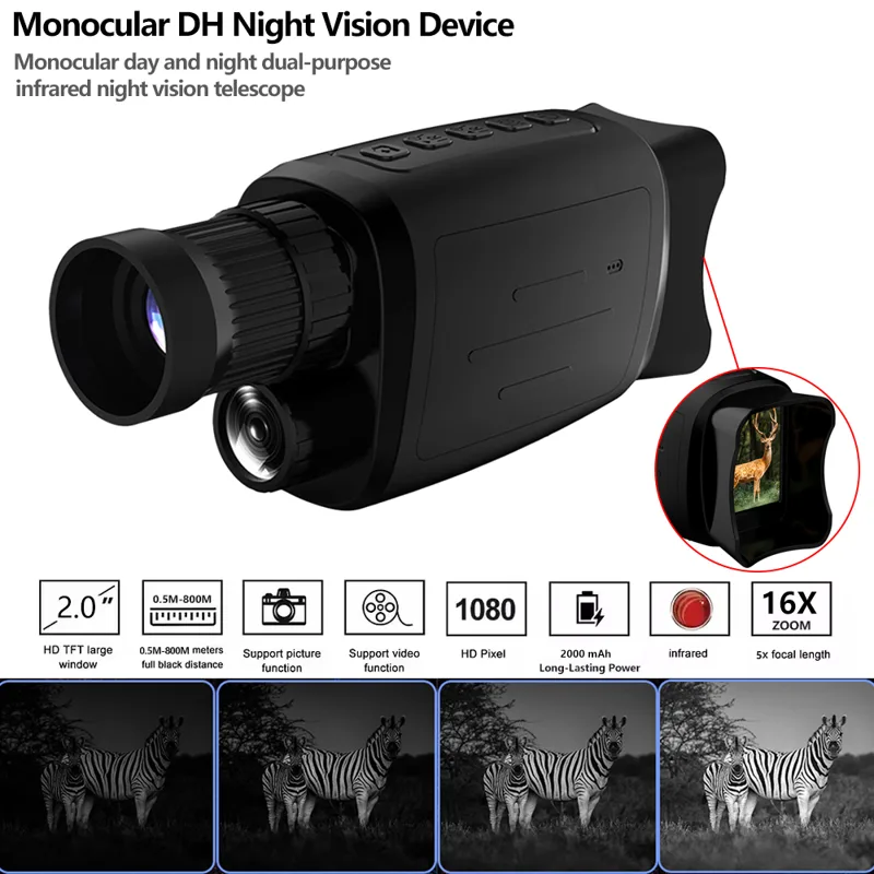 Outdoor Hunting News - Monocular Night Vision Device 1080P HD