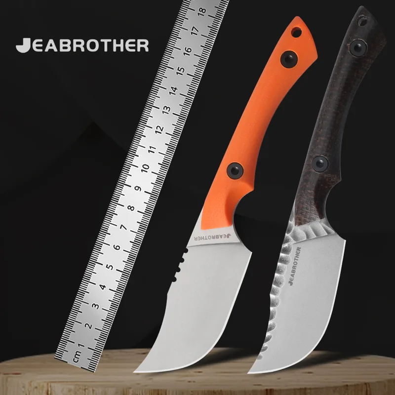 Knife Hunting Fixed Blade - JEABROTHER DC53 Blade Knife G10 Handle