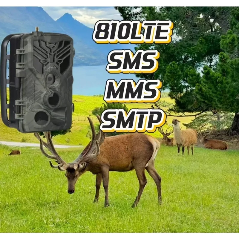 Outdoor Hunting Camera Wireless - SuntekCam HC-810LTE 20MP Trail Camera Outdoor