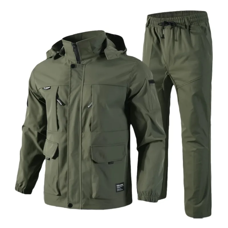 Hunting Outdoor - Mens Tactical Sets Spring Autumn Fleece