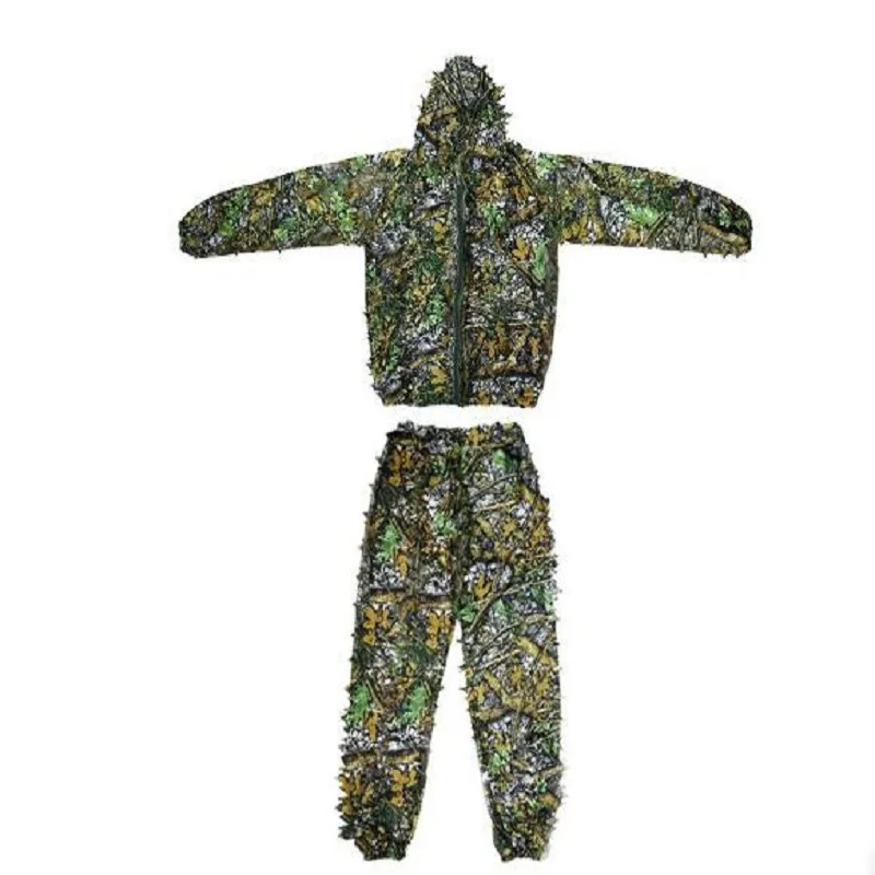Outdoor Hunting Coat - 3D Hunting Clothes Sniper Airsoft Camouflage