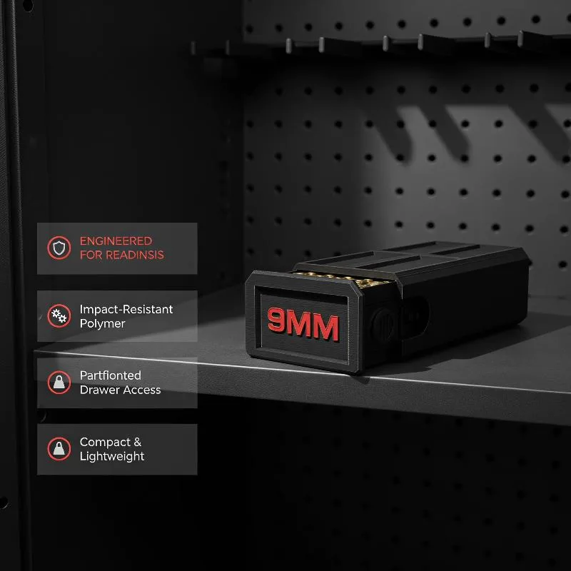 Hunting Outdoor Store - 3D Printed 9mm Storage Case 50-Round