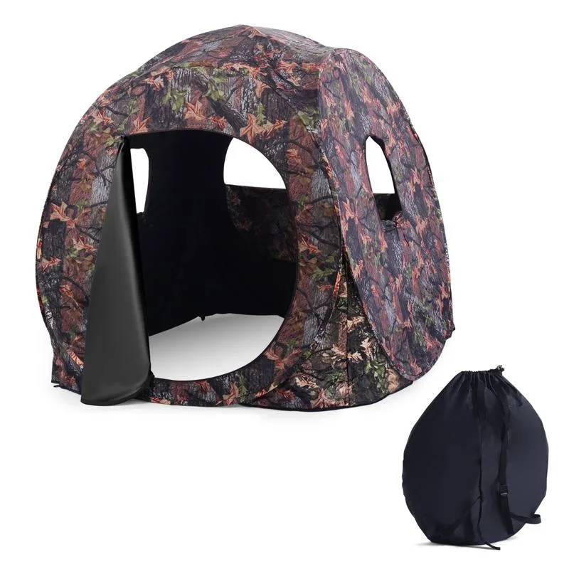 Hunting Outdoor - 3 Person Pop Up Hunting Tent,