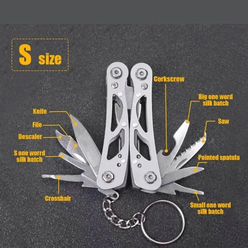 Outdoor Hunting News - Multifunctional Folding Pliers Tool Mini Portable