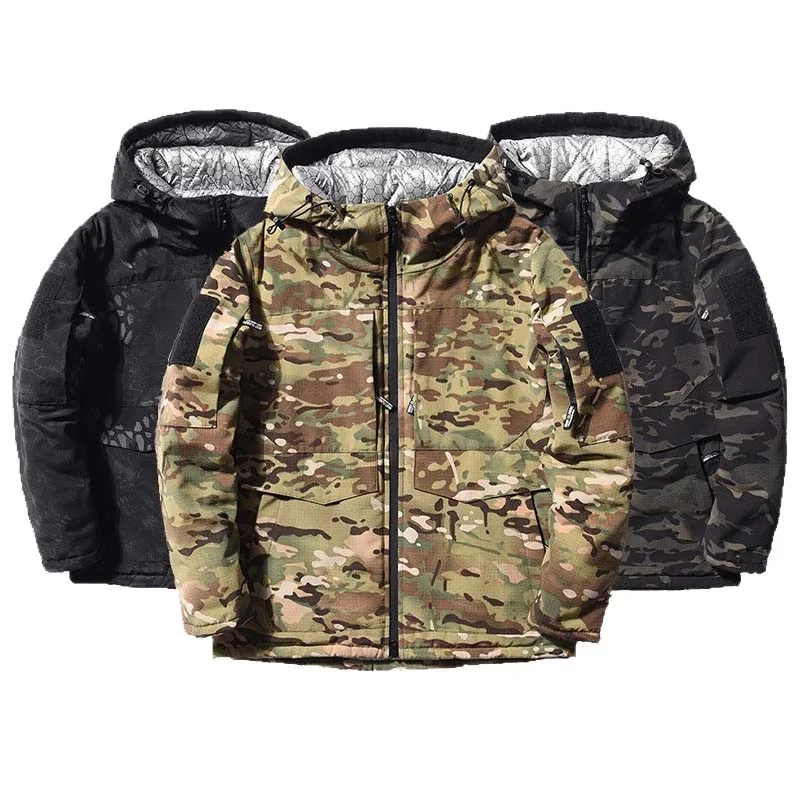Outdoor Hunting Coat - Men Heating Parkas Tactical Jacket Winter