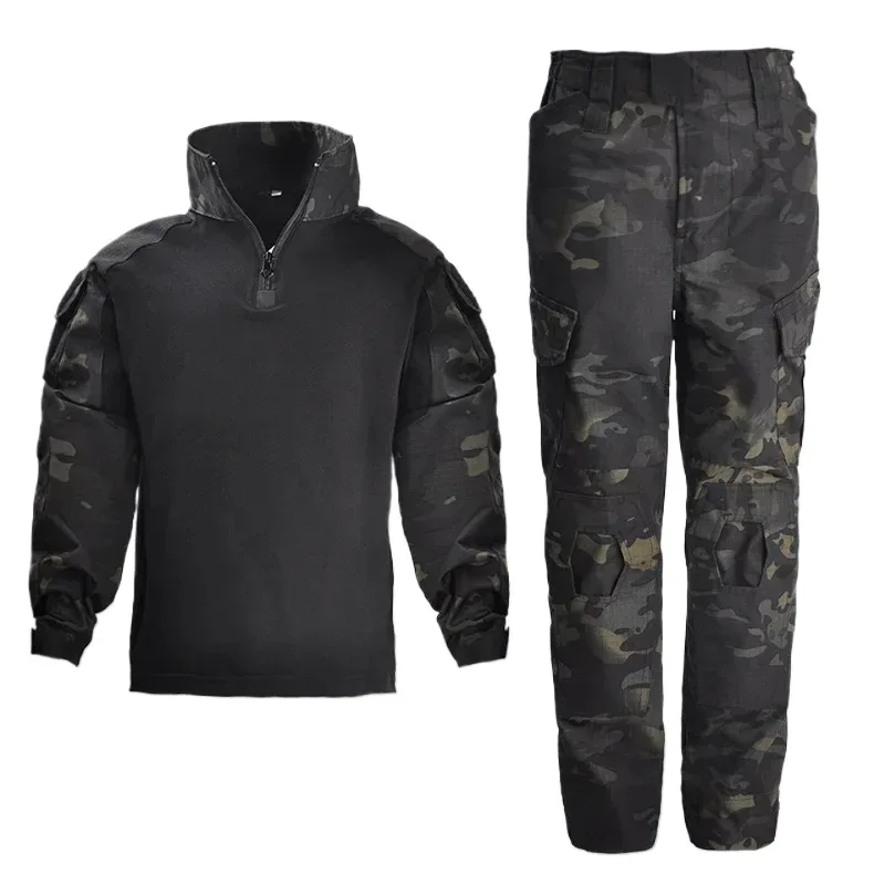 Hunting Outdoor Jacket - Kids Tactical Uniform Hunting Clothing Sets