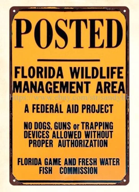 Florida Hunting Fishing & Outdoor Adventures Photos - WILDLIFE MANAGEMENT AREA HUNTING FISHING posted