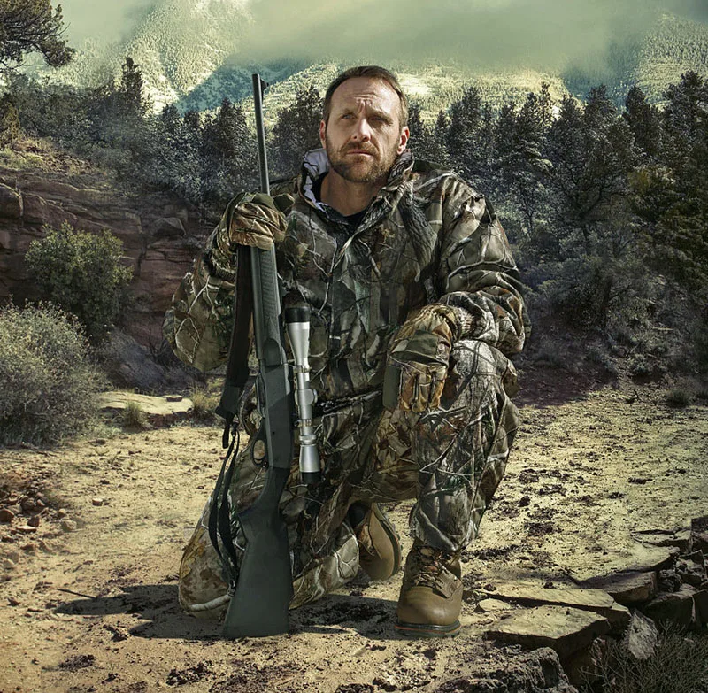 Hunting Outdoor Jacket - Sniper CS Leaves Bionic Camouflage Suit