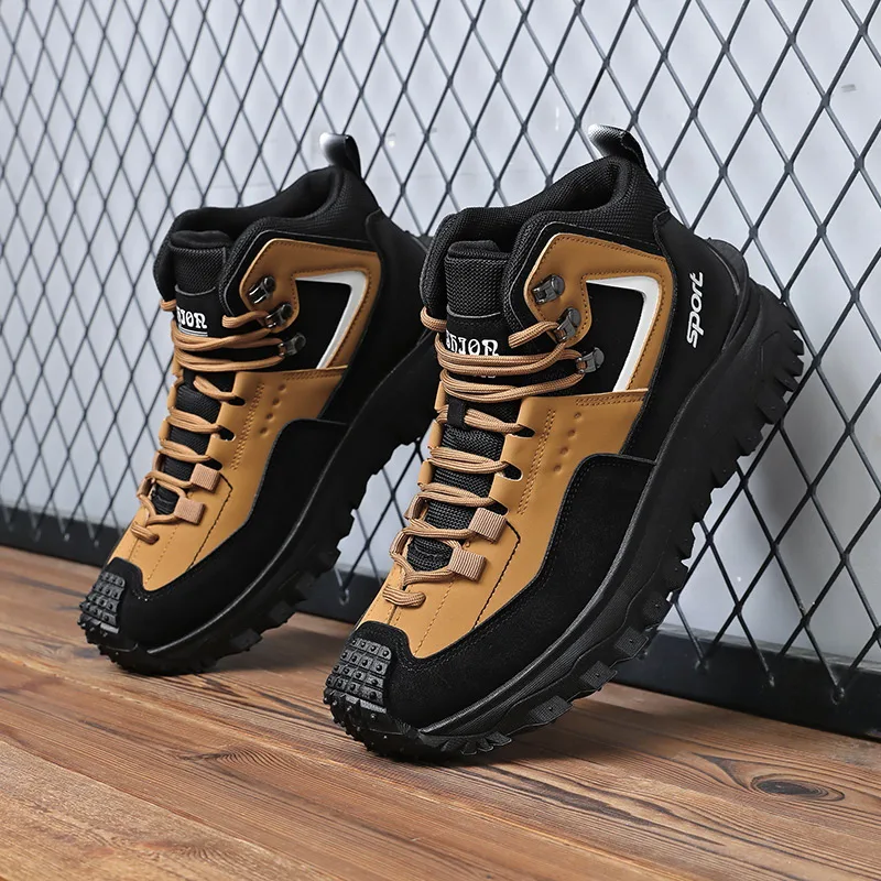 Hunting Outdoor Brand - New Men High Quality Brand Leather