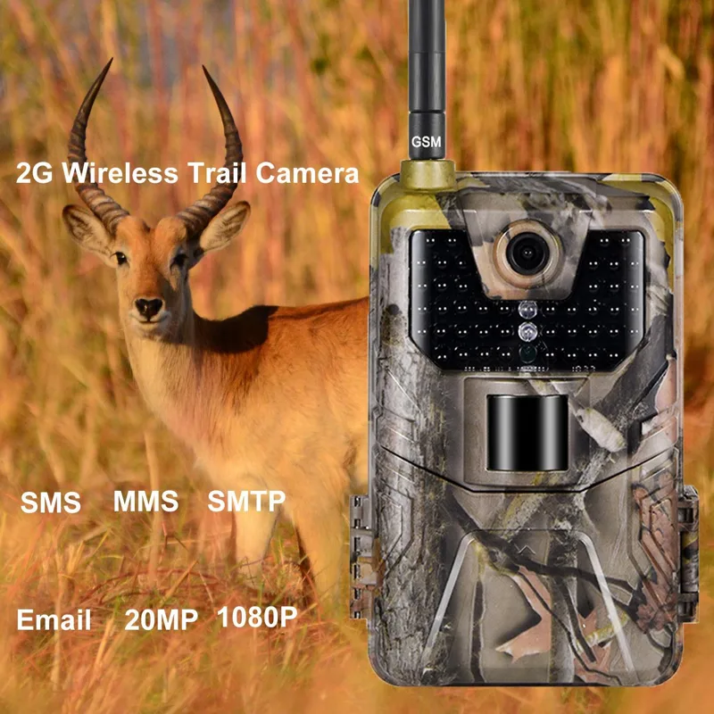 Outdoor Hunting Camera Wireless - 2g Mms Smtp Tracking Hunting Camera,