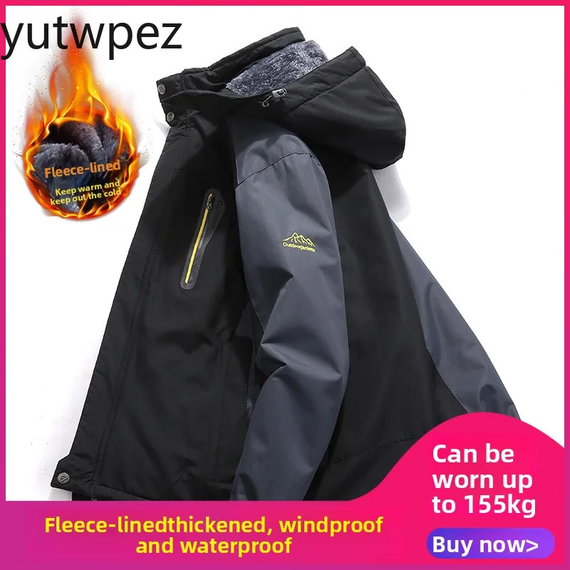 Outdoor Hunting Coat - Winter Jacket Men Thick Warm Waterproof