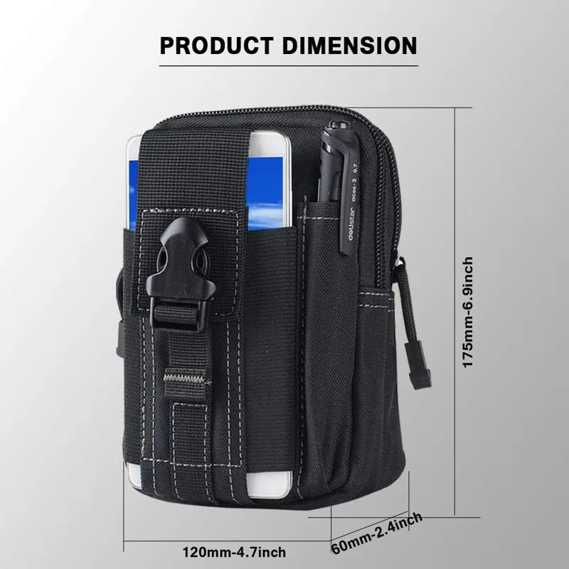 Tactical Molle Belt Pouch Mili - Hunting Outdoor review and price