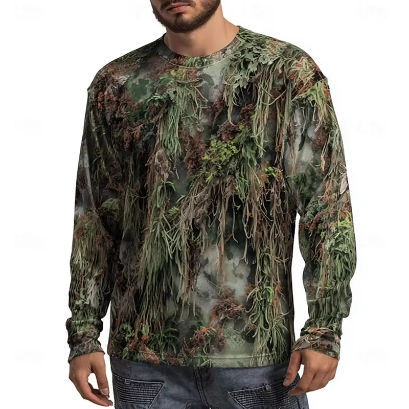 Men's Camo Animal Print Long S - Hunting Outdoor review and price