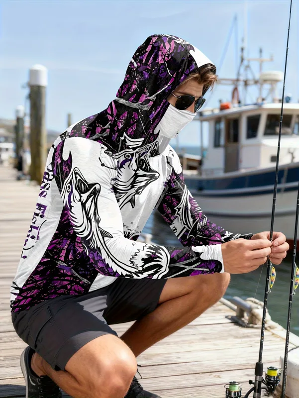 Fishing hooded sweatshirt for  - Hunting Outdoor review and price