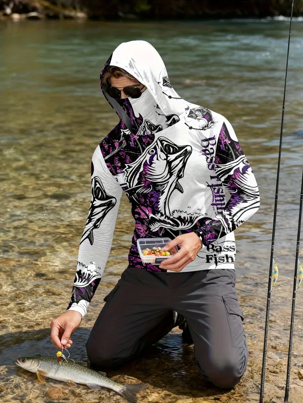 Fishing hooded sweatshirt for  - Hunting Outdoor review and price