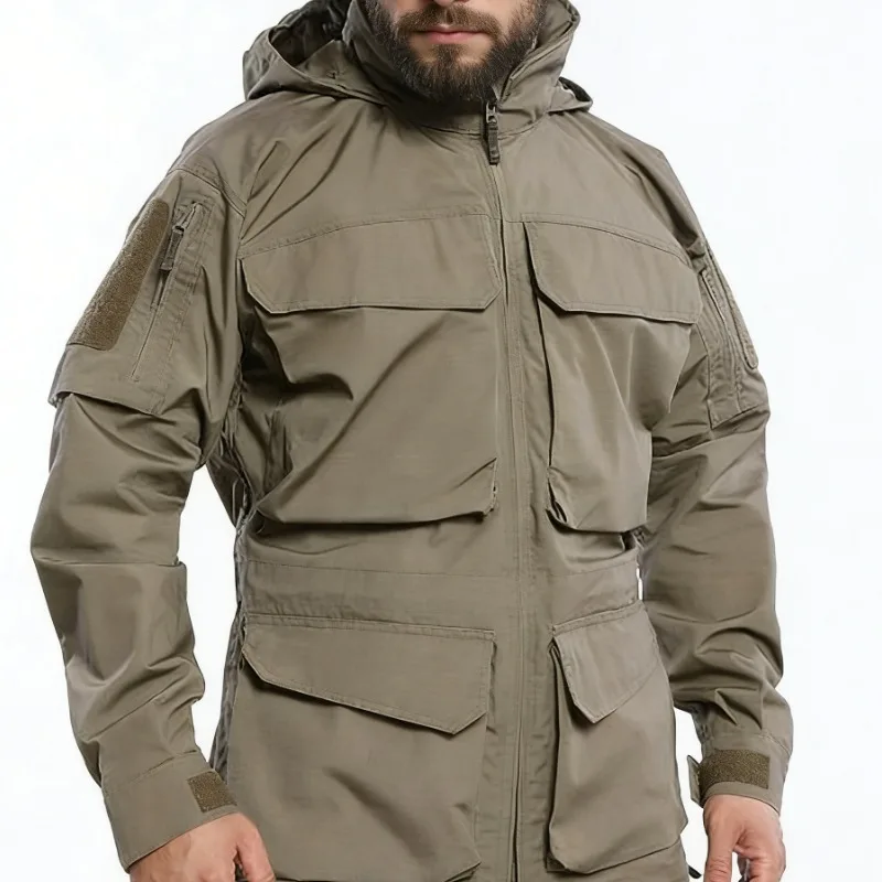 Men's Tactical Jacket Loose Ca - Outdoor Hunting Coat review and price
