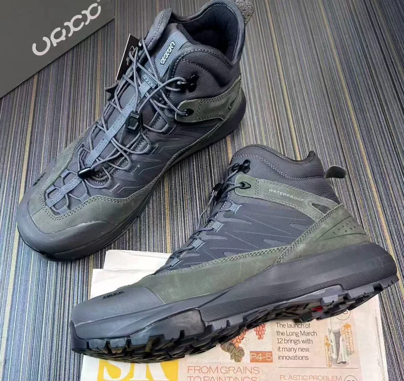 High Top Hiking Leather Shoes  - Hunting Outdoor Brand review and price