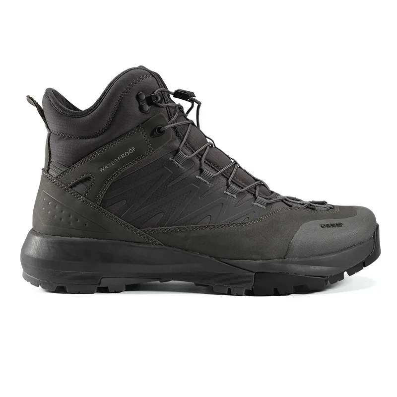 High Top Hiking Leather Shoes  - Hunting Outdoor Brand review and price