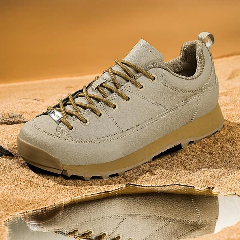 Trendy Leather Shoes Hiking Me - Hunting Outdoor Brand review and price