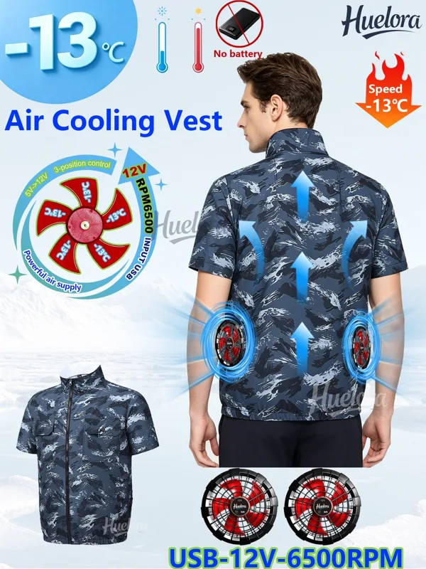 4-3-2 Rear Fans Camo Cooling S - Hunting Outdoor Jacket review and price