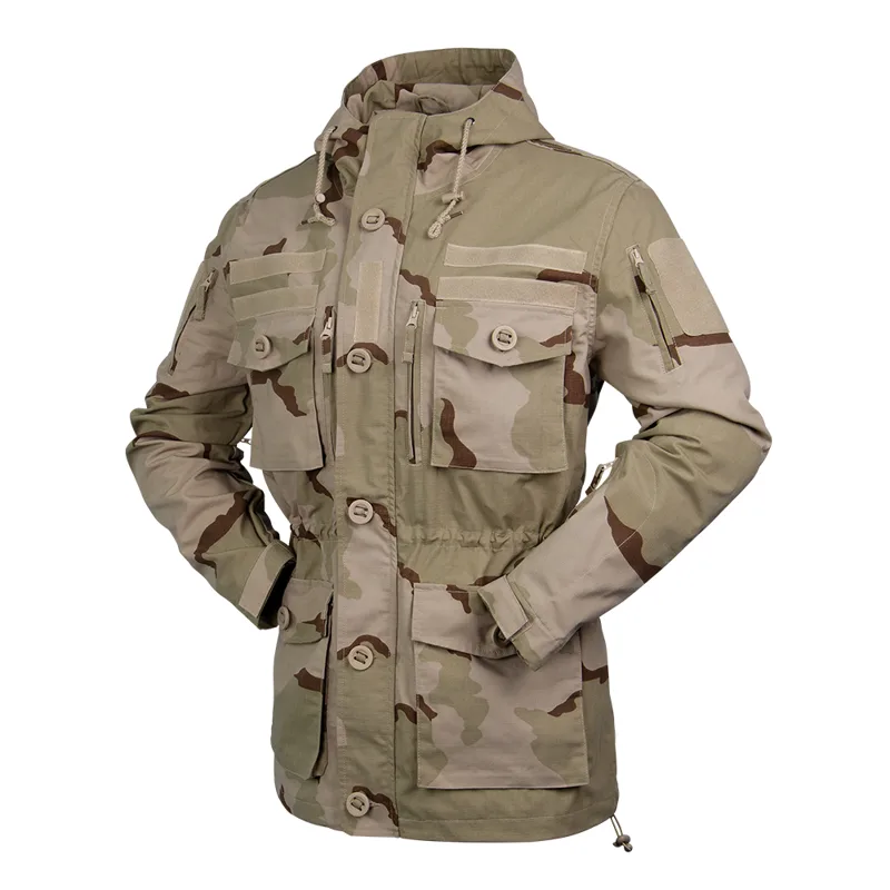 Hot Sale Tri-color Desert Outd - Outdoor Hunting Coat review and price