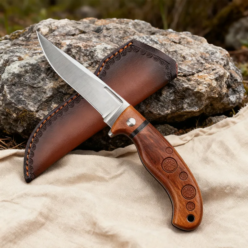 22cm Fixed Blade Knife Scabbar - Knife Hunting Fixed Blade review and price
