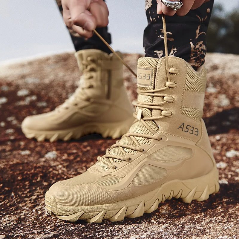 Men Tactical Boot Safety Anti- - Hunting Outdoor Brand review and price