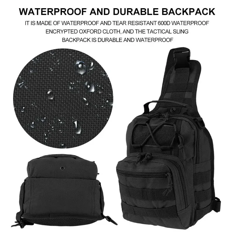 Waterproof Crossbody Chest Bag - Outdoor Hunting Bike review and price