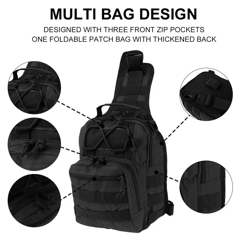 Waterproof Crossbody Chest Bag - Outdoor Hunting Bike review and price