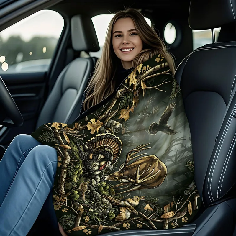 Vintage Woodland Animal Throw  - Wildman Hunting & Outdoor Vanderbijlpark review and price