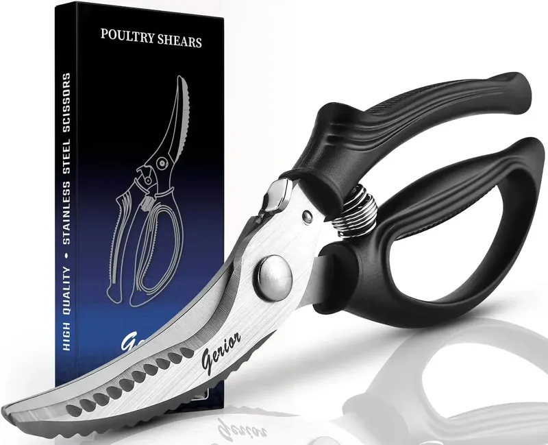 Heavy Duty Poultry Shears - Ki - Game Shears Kitchen review and price