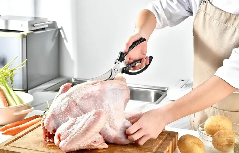 Heavy Duty Poultry Shears - Ki - Game Shears Kitchen review and price