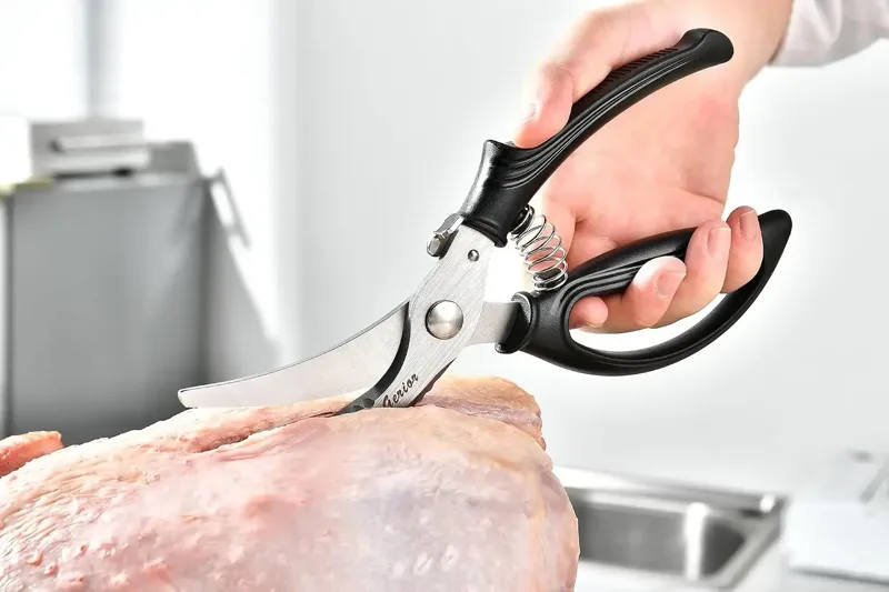 Heavy Duty Poultry Shears - Ki - Game Shears Kitchen review and price