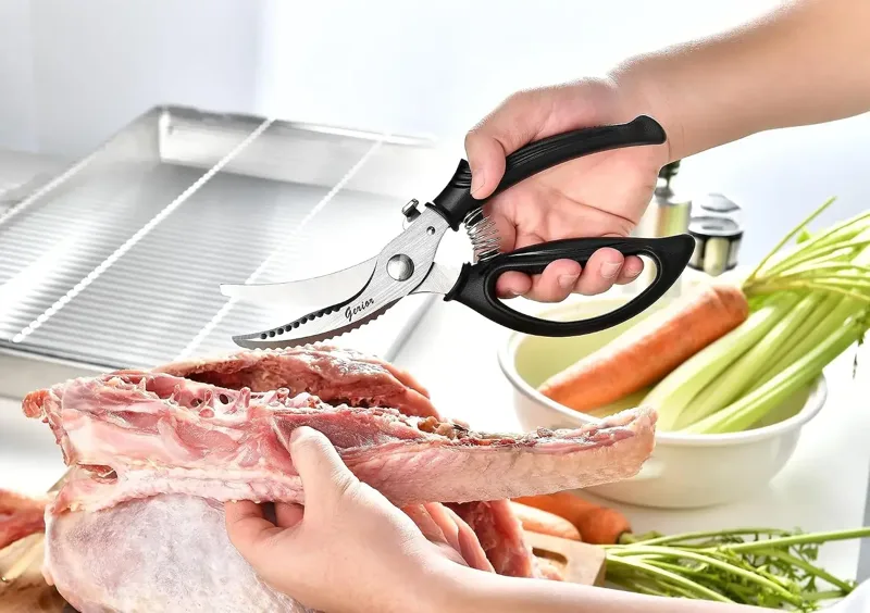 Heavy Duty Poultry Shears - Ki - Game Shears Kitchen review and price