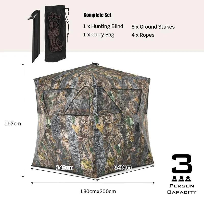 Portable Hunting Blind with Gr - Hunting Outdoor review and price