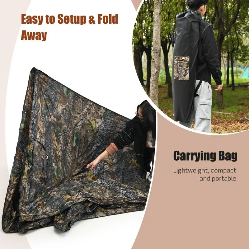 Portable Hunting Blind with Gr - Hunting Outdoor review and price