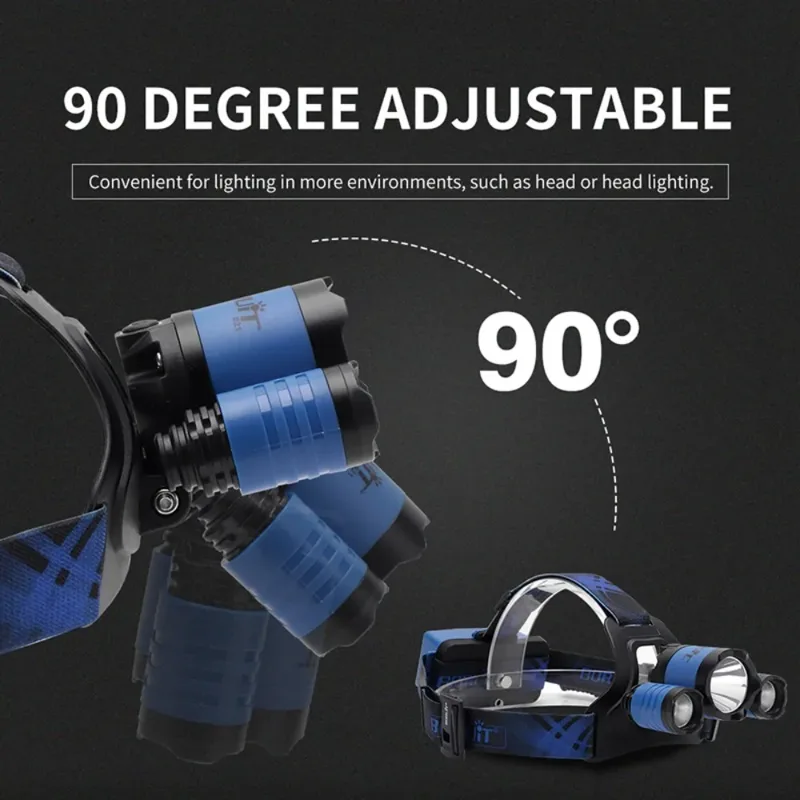 BORUiT B21 3000LM LED Headlamp - Outdoor Hunting Bike review and price