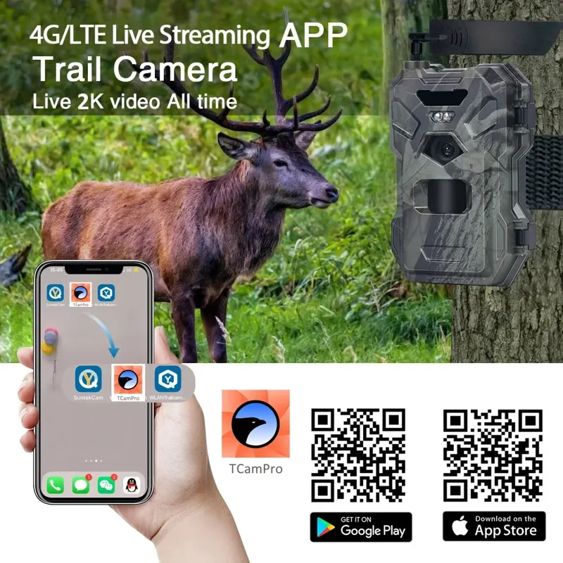 HC-880Pro 4G 30MP HD 2K Night  - Outdoor Hunting Camera Wireless review and price