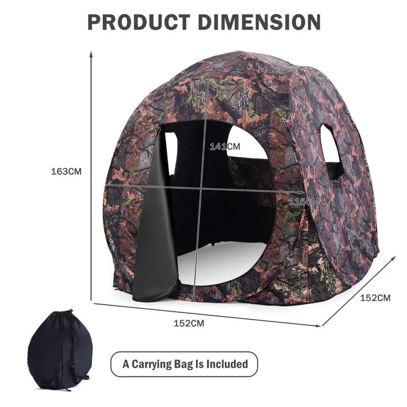 3 Person Pop Up Hunting Tent,  - Hunting Outdoor review and price