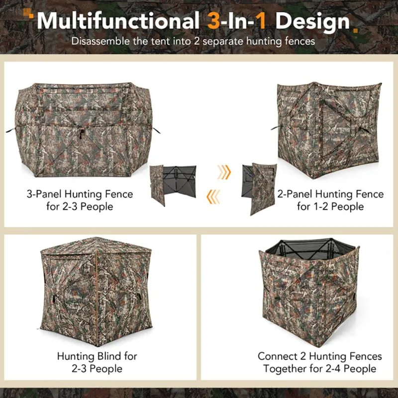 5-in-1 Detachable Hunting Blin - Hunting Outdoor review and price
