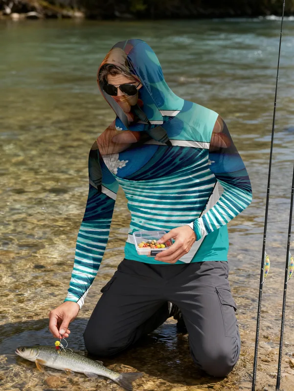 Fishing hooded sweatshirt men' - Hunting Outdoor review and price