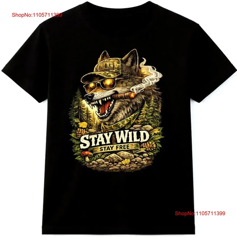 Wolf T Shirt Stay Wild Free Ou - Wildman Hunting & Outdoor Vanderbijlpark review and price