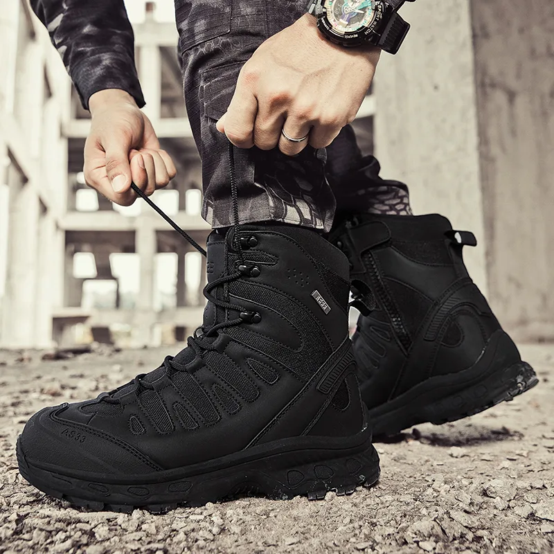 New Men Tactical Boots Militar - Hunting Outdoor Brand review and price